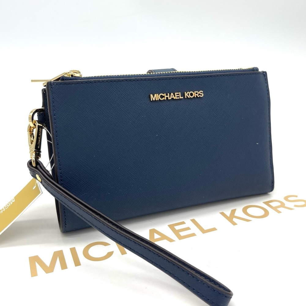 Michael Kors Large Double Zip Wallet Wristlet